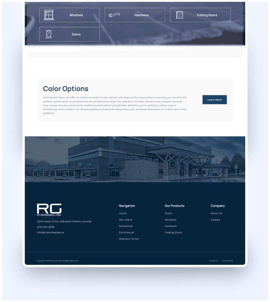 Riverside Glass screenshot 3